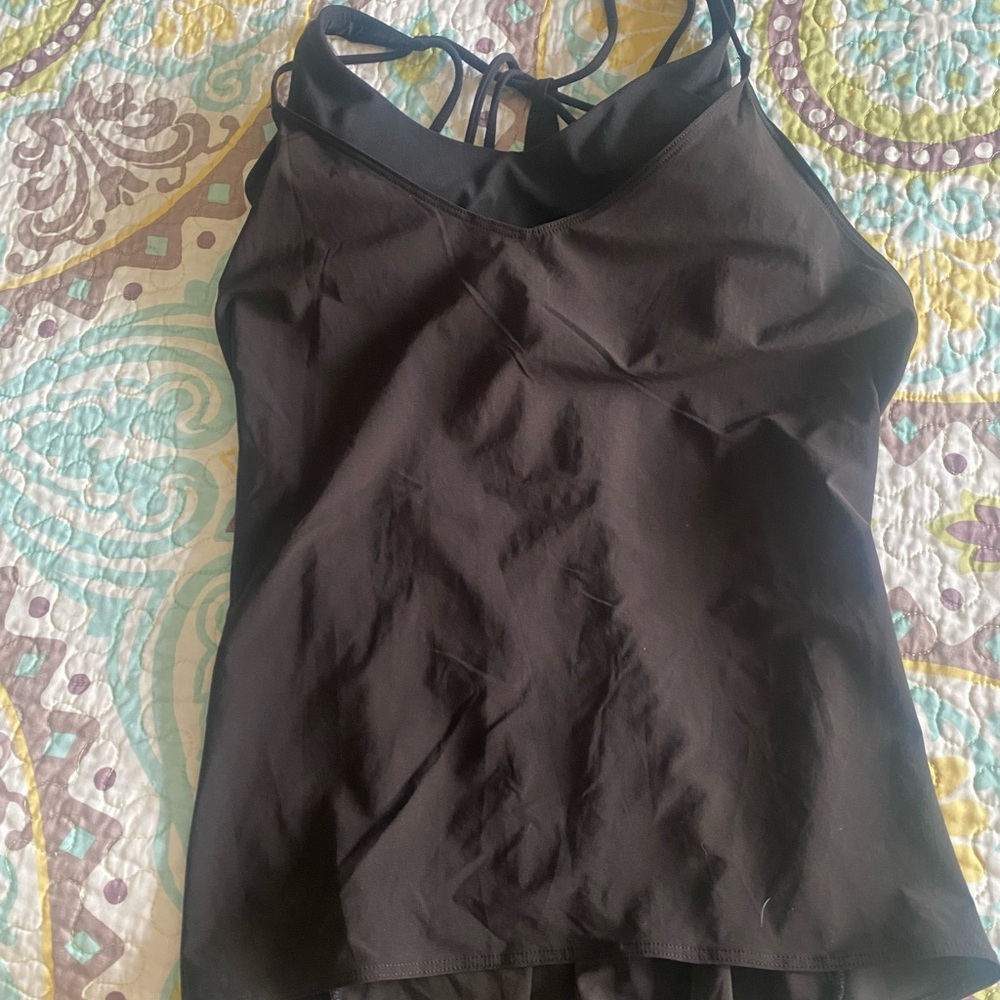 Black Strappy Athleta Tank Top